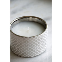 Load image into Gallery viewer, Navya Silver Herringbone Candles Set of 3