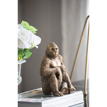 Load image into Gallery viewer, Bronze Gorilla Statue