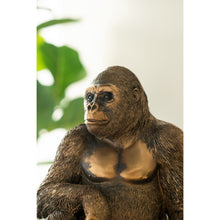 Load image into Gallery viewer, Bronze Gorilla Statue