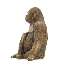 Load image into Gallery viewer, Bronze Gorilla Statue