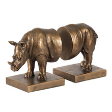 Load image into Gallery viewer, S/2 Rhinoceros Bookends Alliance Furniture