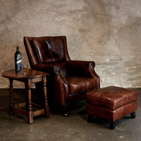 Aged Leather Furniture