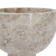 Load image into Gallery viewer, Round Marble Pedestal Bowl
