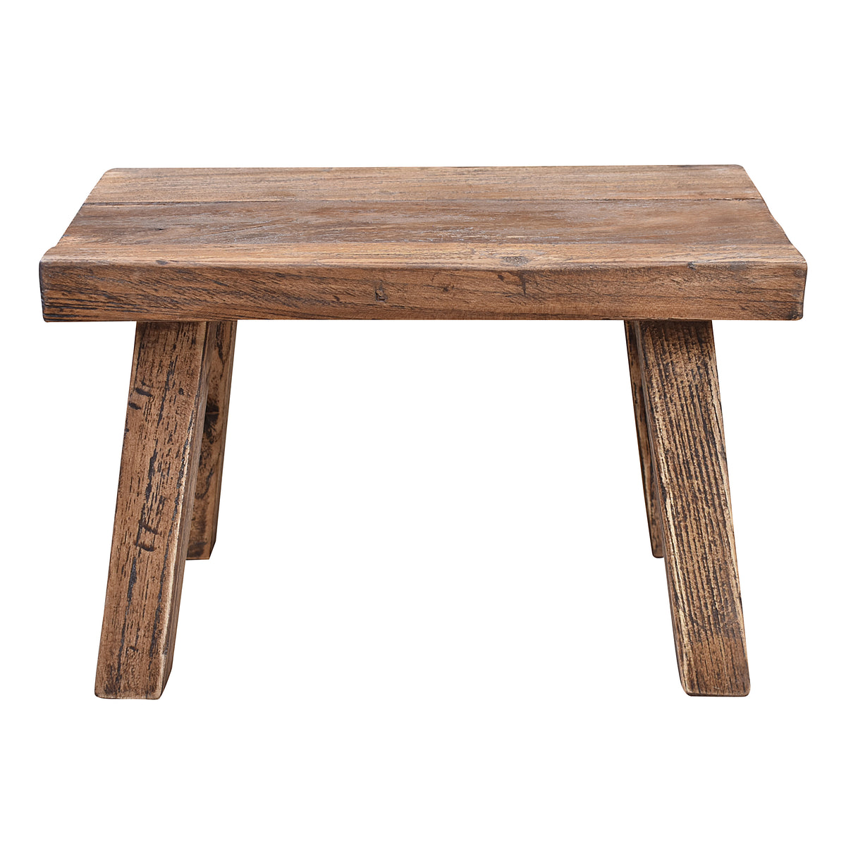 Mini Stool in Natural Elm – Alliance Furniture
