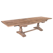 Load image into Gallery viewer, Plank Elm Double Extension Dining Table
