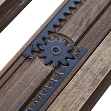 Load image into Gallery viewer, Plank Elm Double Extension Dining Table
