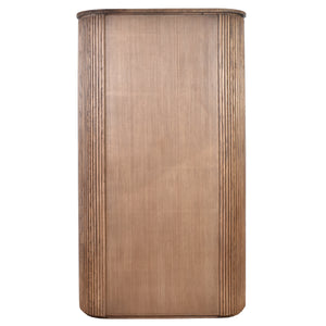 Slatted Old Elm Cabinet