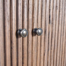 Load image into Gallery viewer, Slatted Old Elm Cabinet
