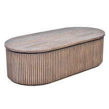Load image into Gallery viewer, Slatted Old Elm Coffee Table
