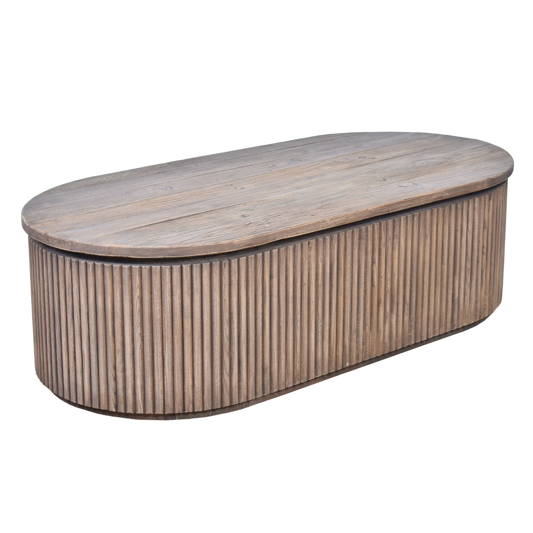 Slatted Old Elm Coffee Table