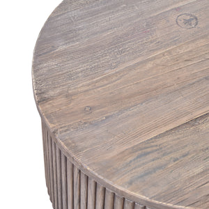 Slatted Old Elm Coffee Table