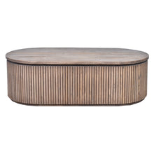 Load image into Gallery viewer, Slatted Old Elm Coffee Table
