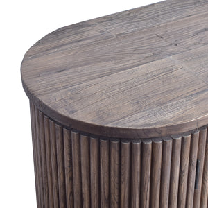 Slatted Old Elm Sideboard