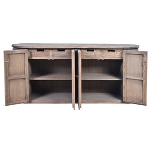 Slatted Old Elm Sideboard
