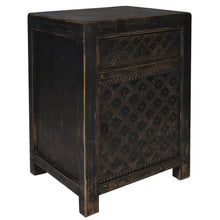 Load image into Gallery viewer, Chongshan Bedside Cabinet Pair - Black
