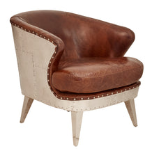 Load image into Gallery viewer, Harley Aged Leather Armchair
