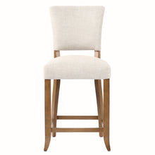 Load image into Gallery viewer, Deco Dove Grey Linen Counter Stool with Briarsmoke Legs
