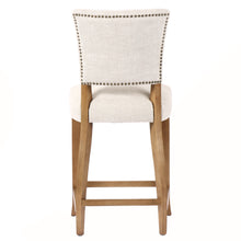 Load image into Gallery viewer, Deco Dove Grey Linen Counter Stool with Briarsmoke Legs
