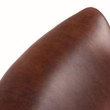 Load image into Gallery viewer, Deco Waxed Leather Counter Stool with Briarsmoke Legs
