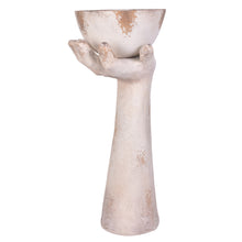 Load image into Gallery viewer, Arm Holding Bowl Statue 57cm
