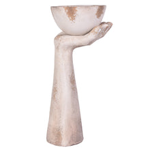 Load image into Gallery viewer, Arm Holding Bowl Statue 57cm
