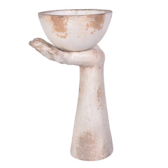 Arm Holding Bowl Statue 48cm