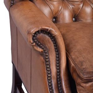 Kew Vintage Leather Armchair