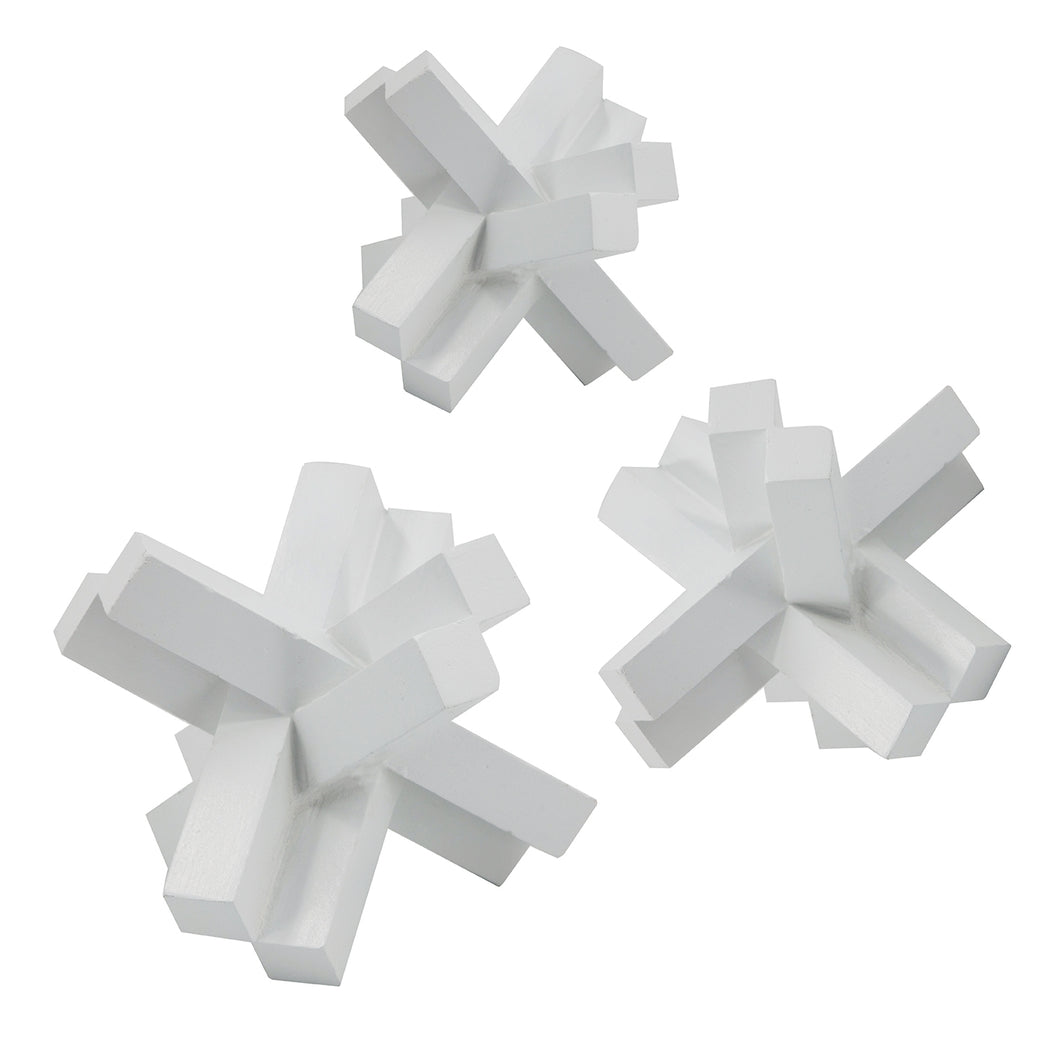 White Table Accent Set of 3