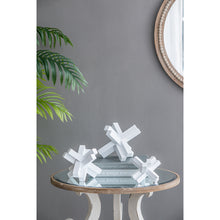 Load image into Gallery viewer, White Table Accent Set of 3
