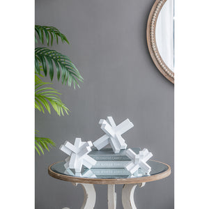 White Table Accent Set of 3